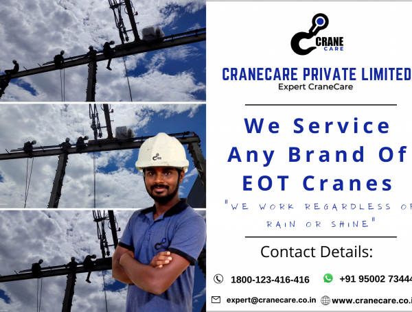 “CraneCare work regardless of rain or shine”